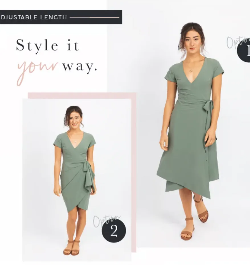 The Kosan Go Travel Dress vintage black. image indicator(6)