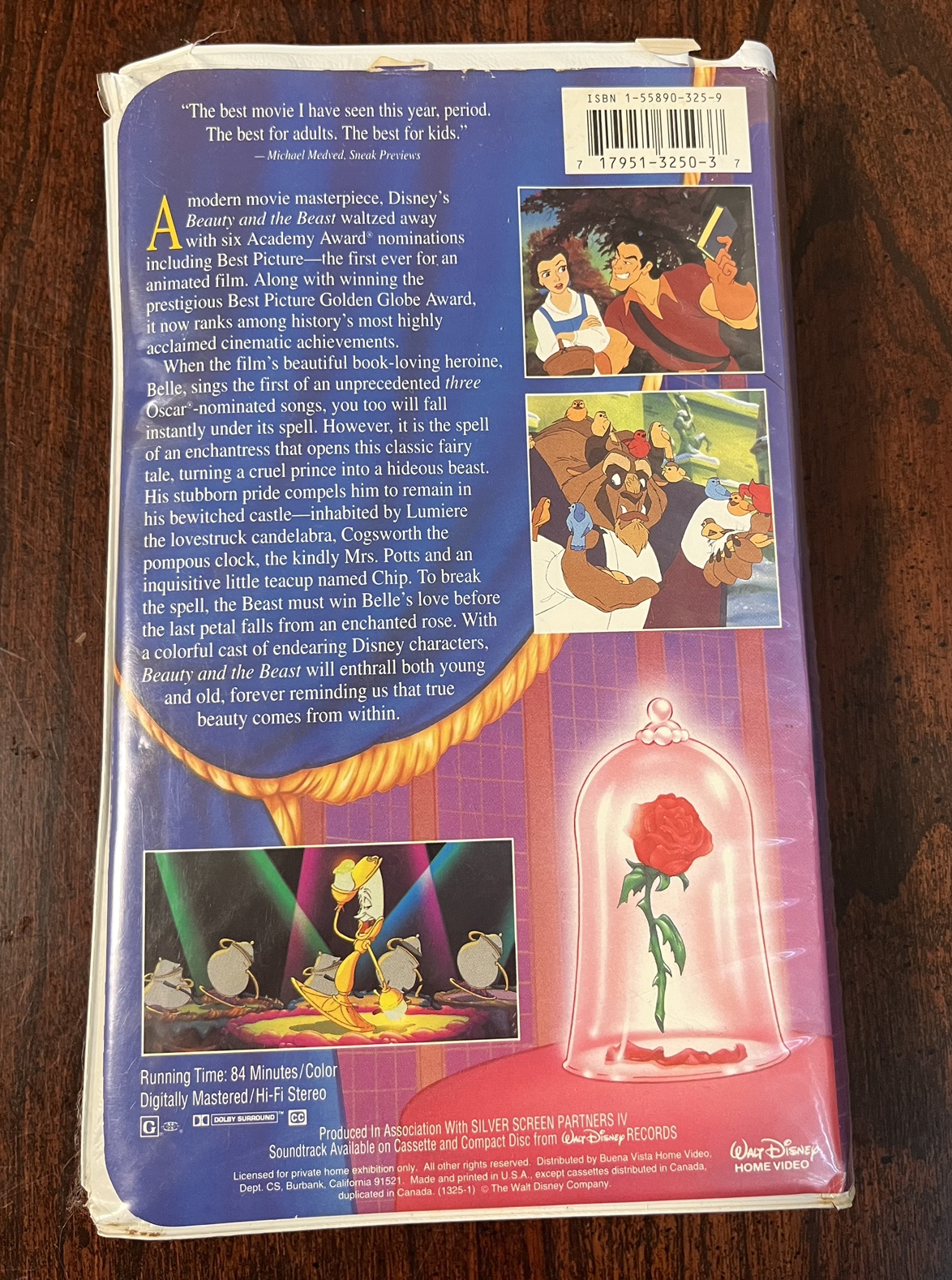 Beauty And The Beast Walt Disney Classic VHS - photo 2