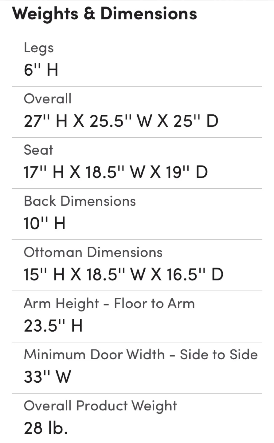 Grey Upholstered Barrel Chair with Ottoman image indicator(3)