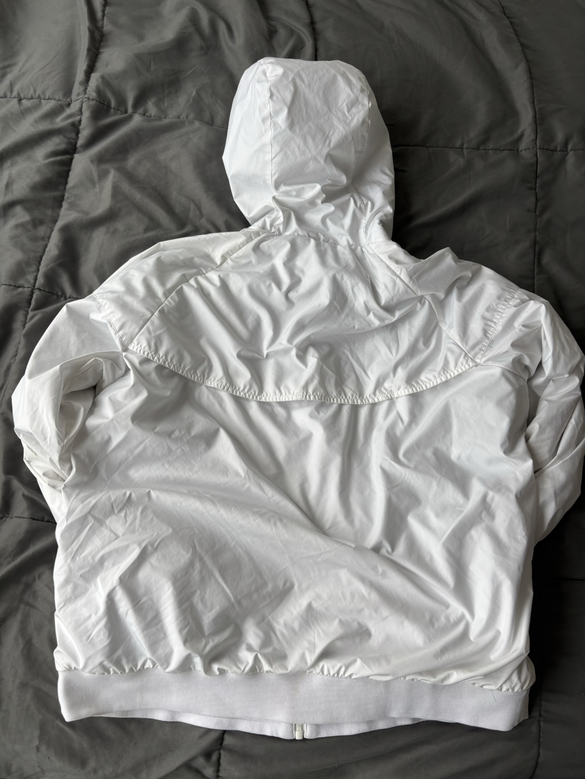 Nike White Winter Jacket (L) - photo 2