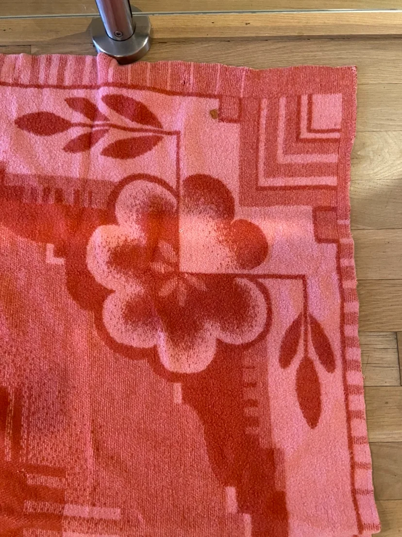 Vintage Wool Blanket (60” x 68”) thumbnail