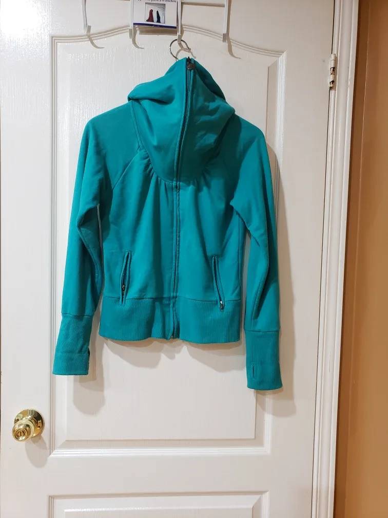 Streetwear Society Teal Zip Up Hoodie image indicator(4)