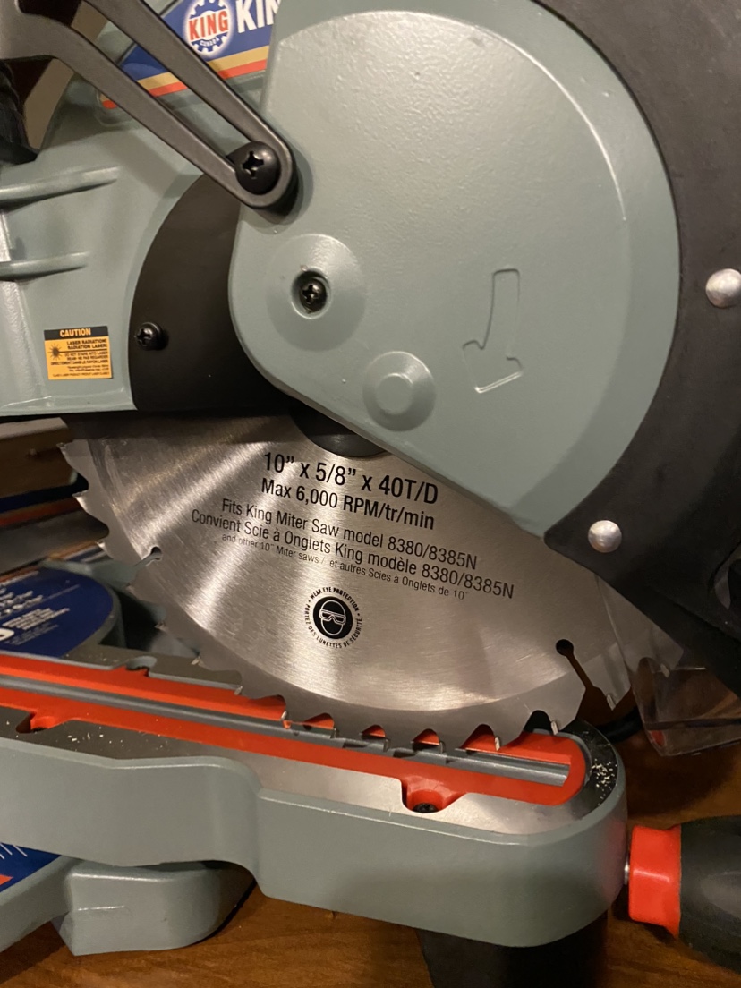 King Canada 10" Sliding Compound Miter Saw with Twin Laser Guide - photo 5
