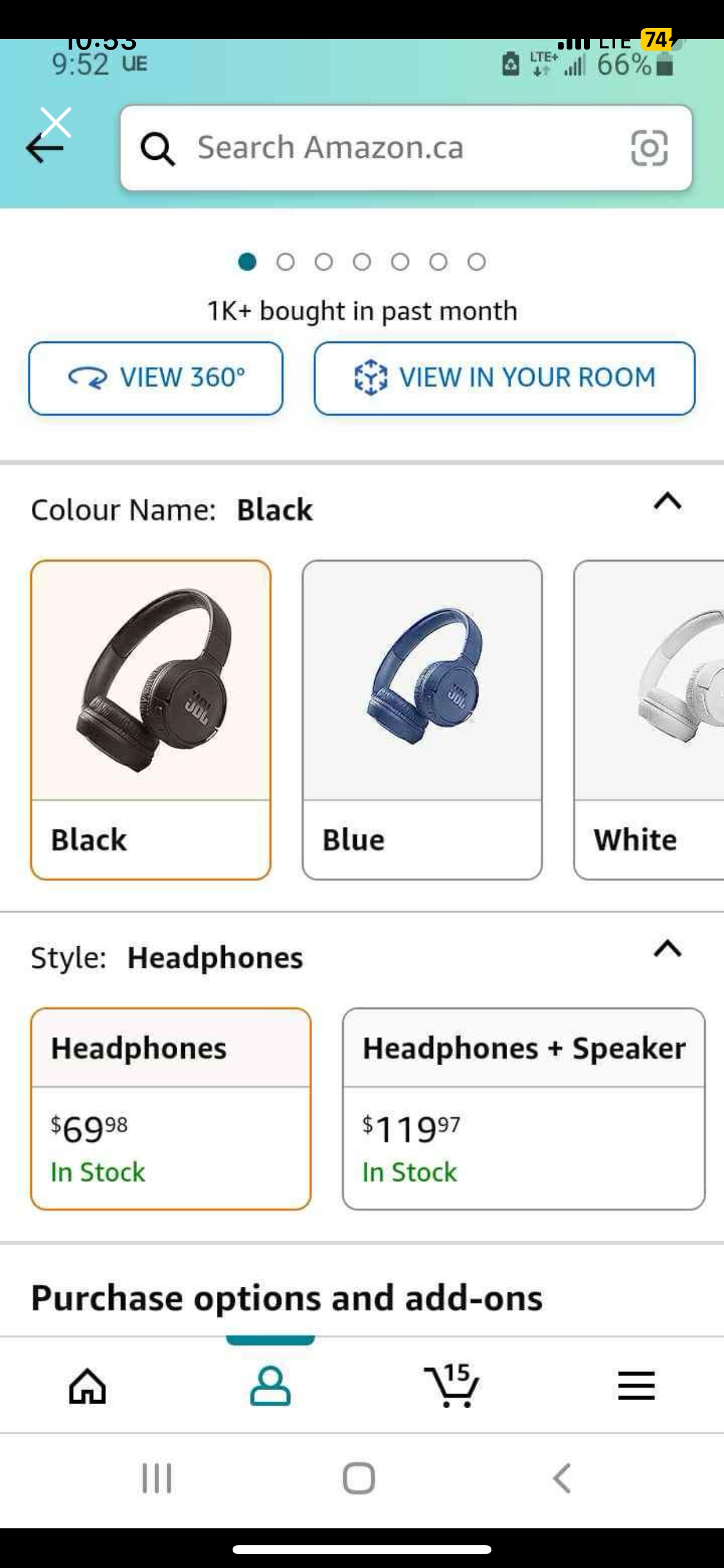 JBL Tune 510BT Wireless Headphones - photo 3