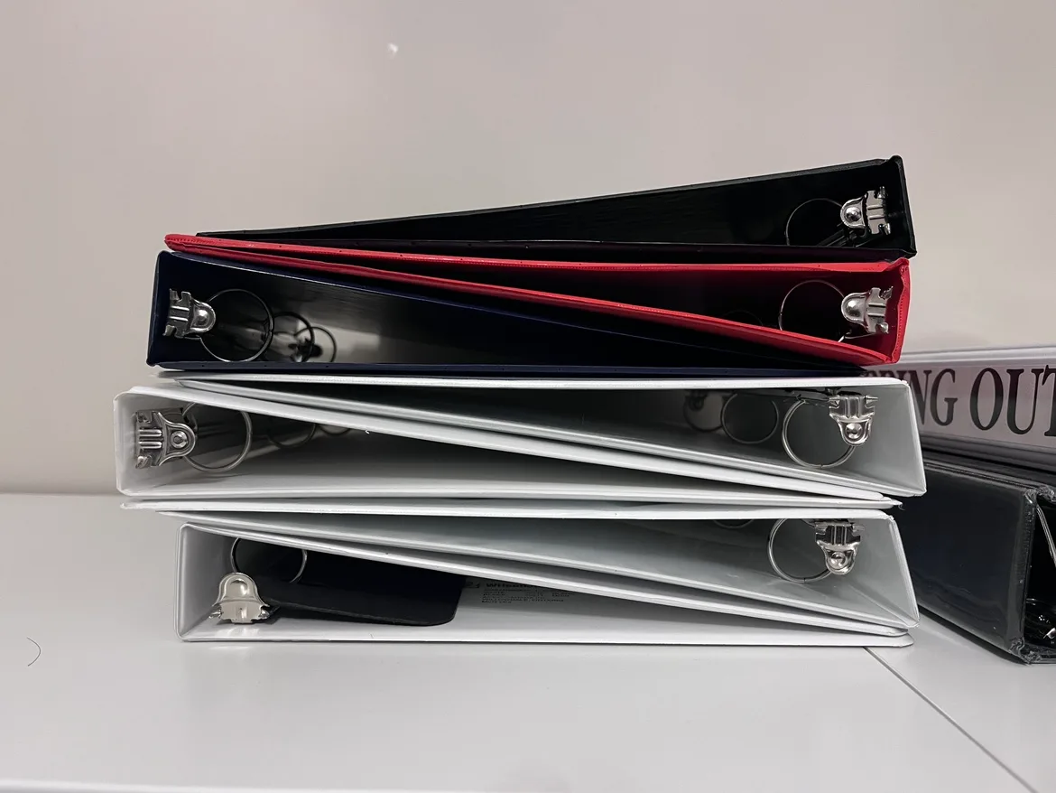 10 Binders various sizes image indicator(2)