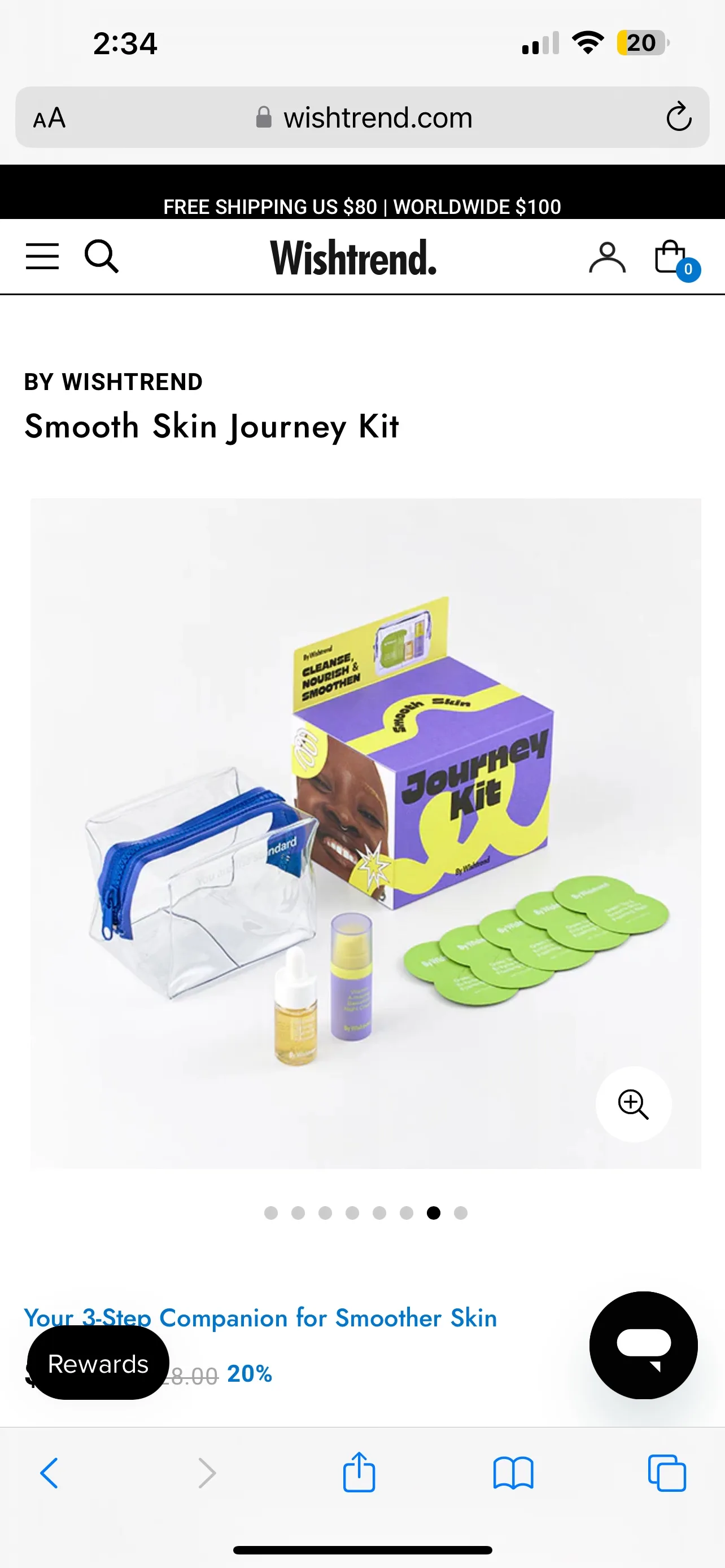 By Wishtrend Smooth Skin Journey Trial Kit image indicator(4)