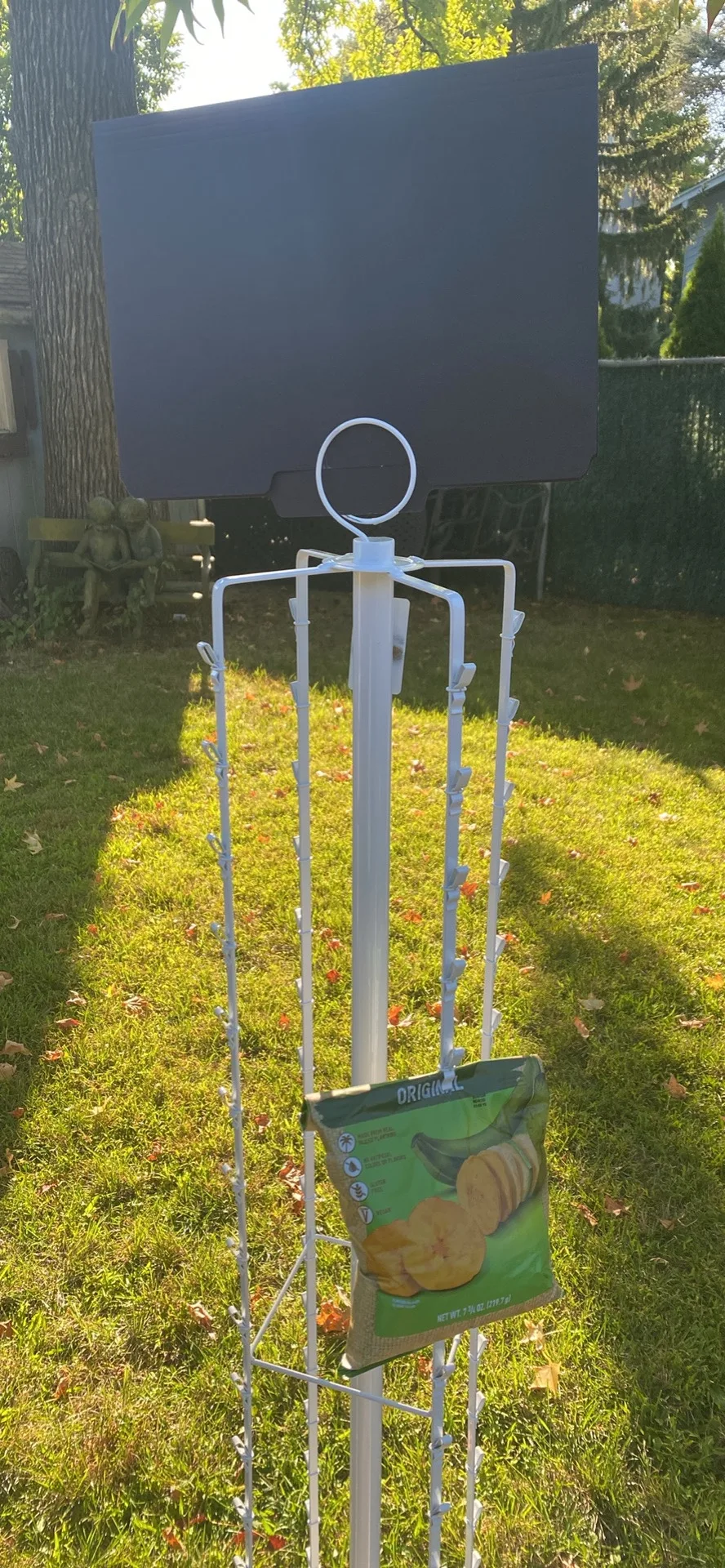 Floor standing Carousel Metal Rotating Display Stand image indicator(3)