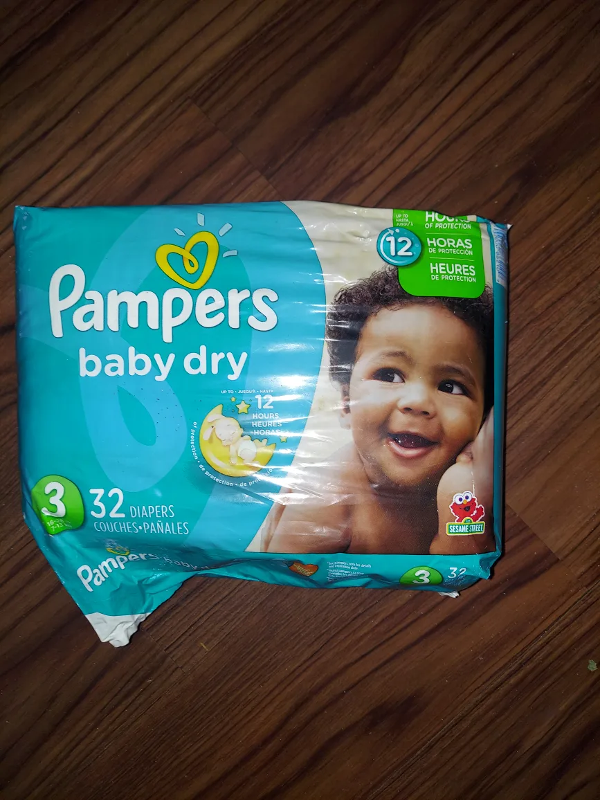 Pampers Baby Dry Size 3 Diapers thumbnail