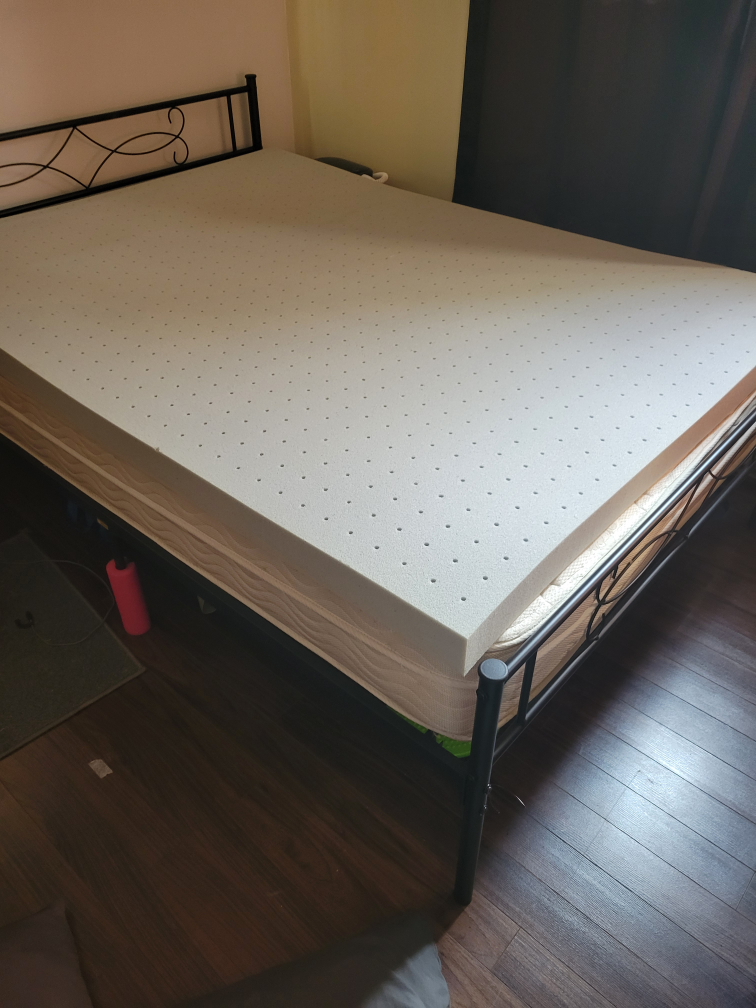 Double Bed frame mattress with cooling memory foam