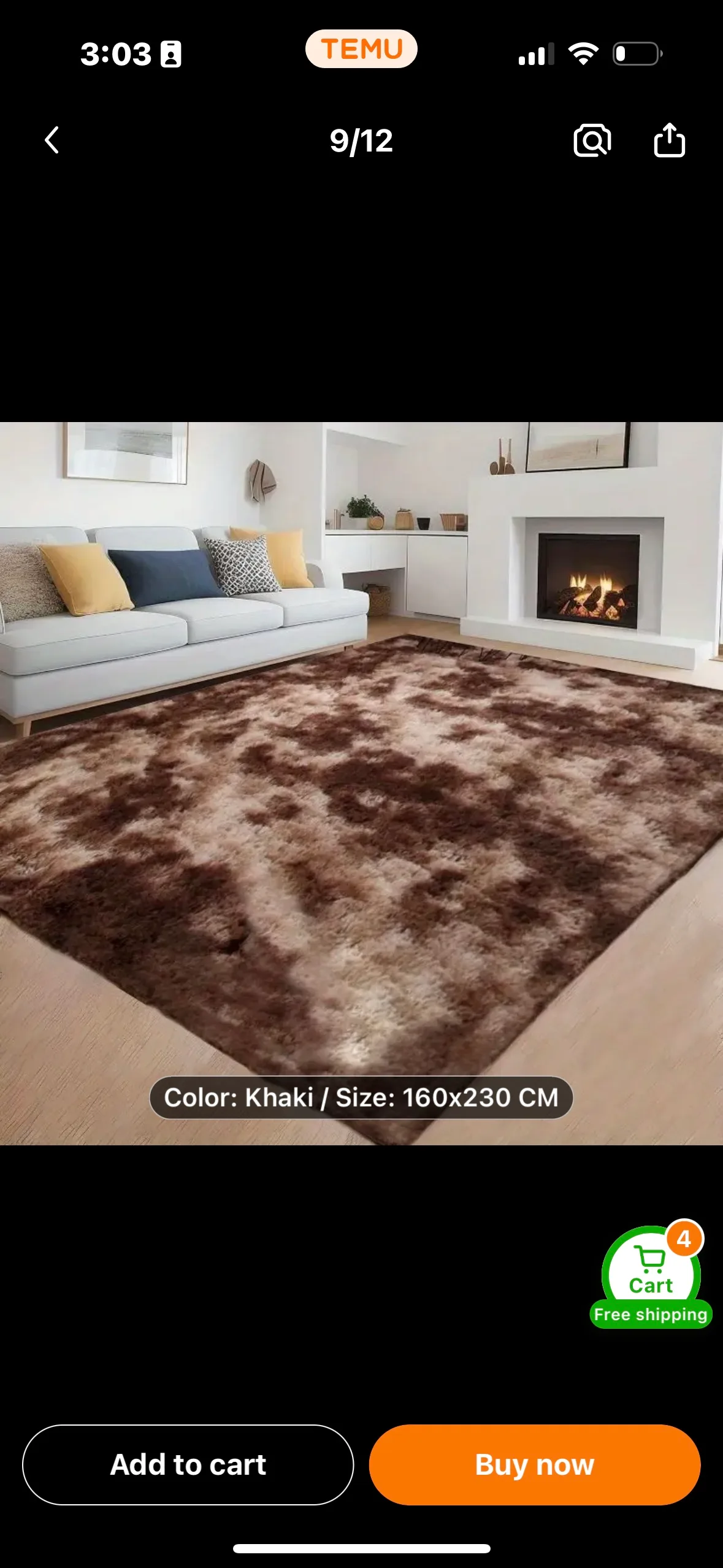 Shaggy Area Rug image indicator(2)