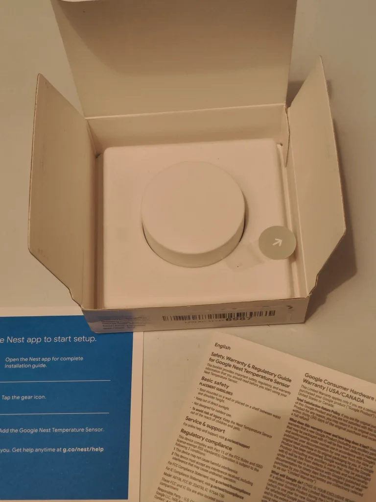 Google Nest Temperature Sensor image indicator(3)