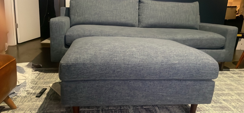 Sofa and ottoman - photo 2