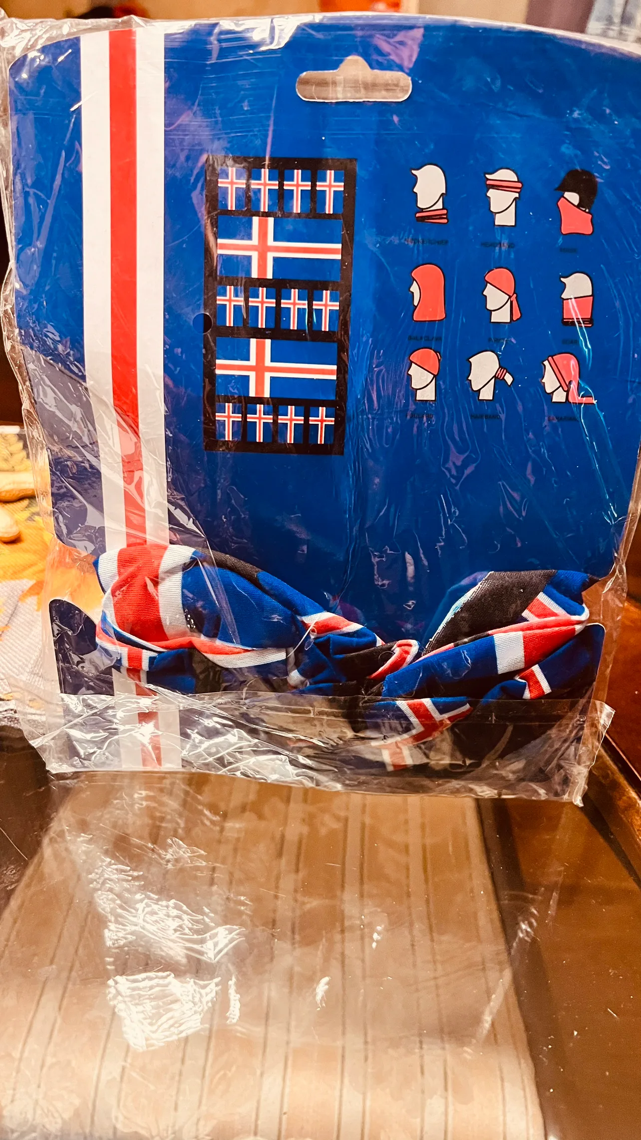Iceland Flag Multifunctional Headwear #freecycle thumbnail