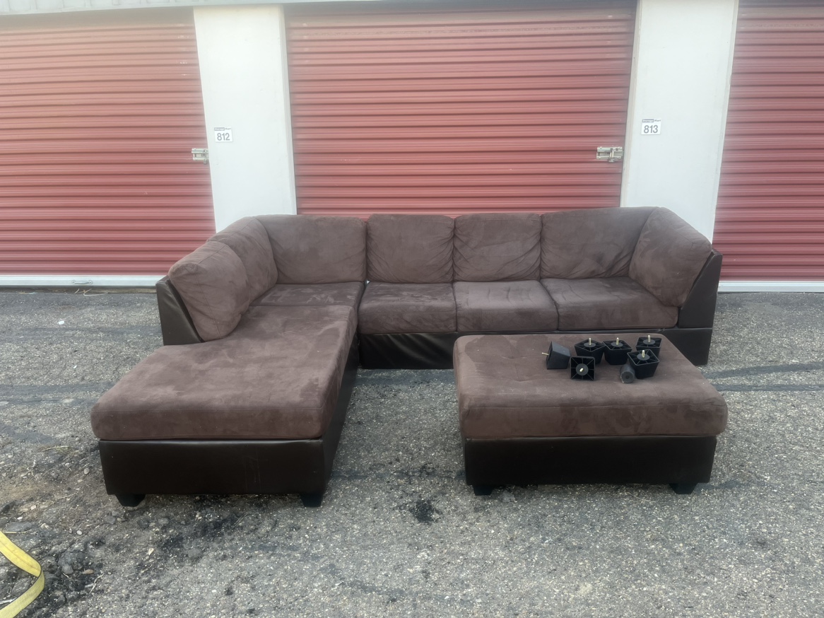 Sectional Sofa with Ottoman free delivery