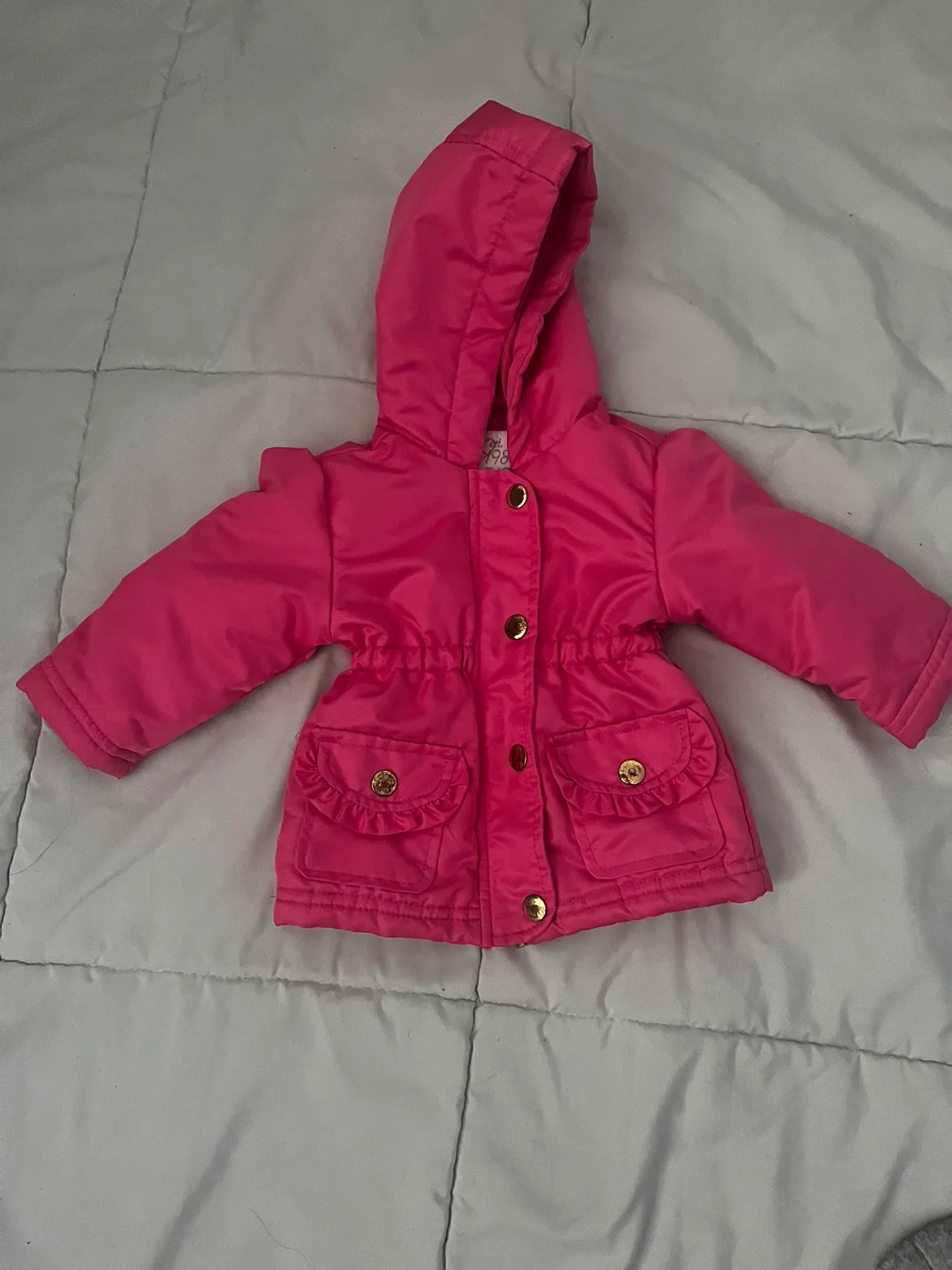 Pink Baby Girl's Winter Jacket image indicator(2)