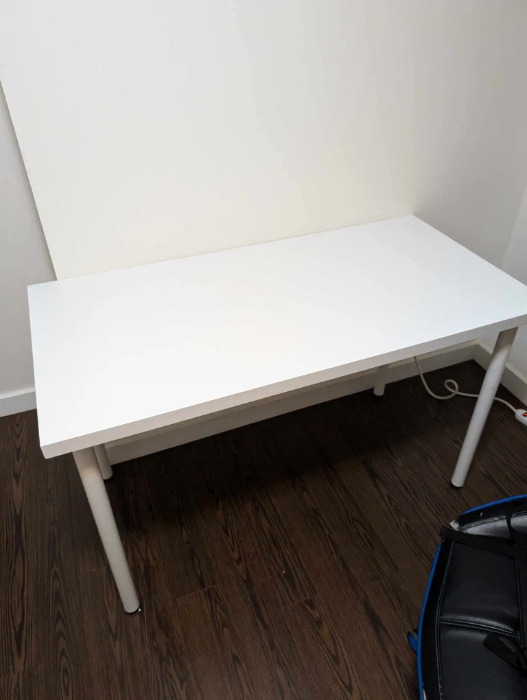 White Ikea Desk thumbnail