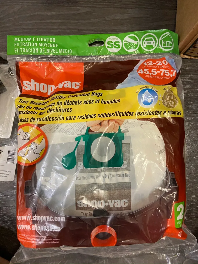 ShopVac Wet/Dry Vacuum Collection Bag thumbnail