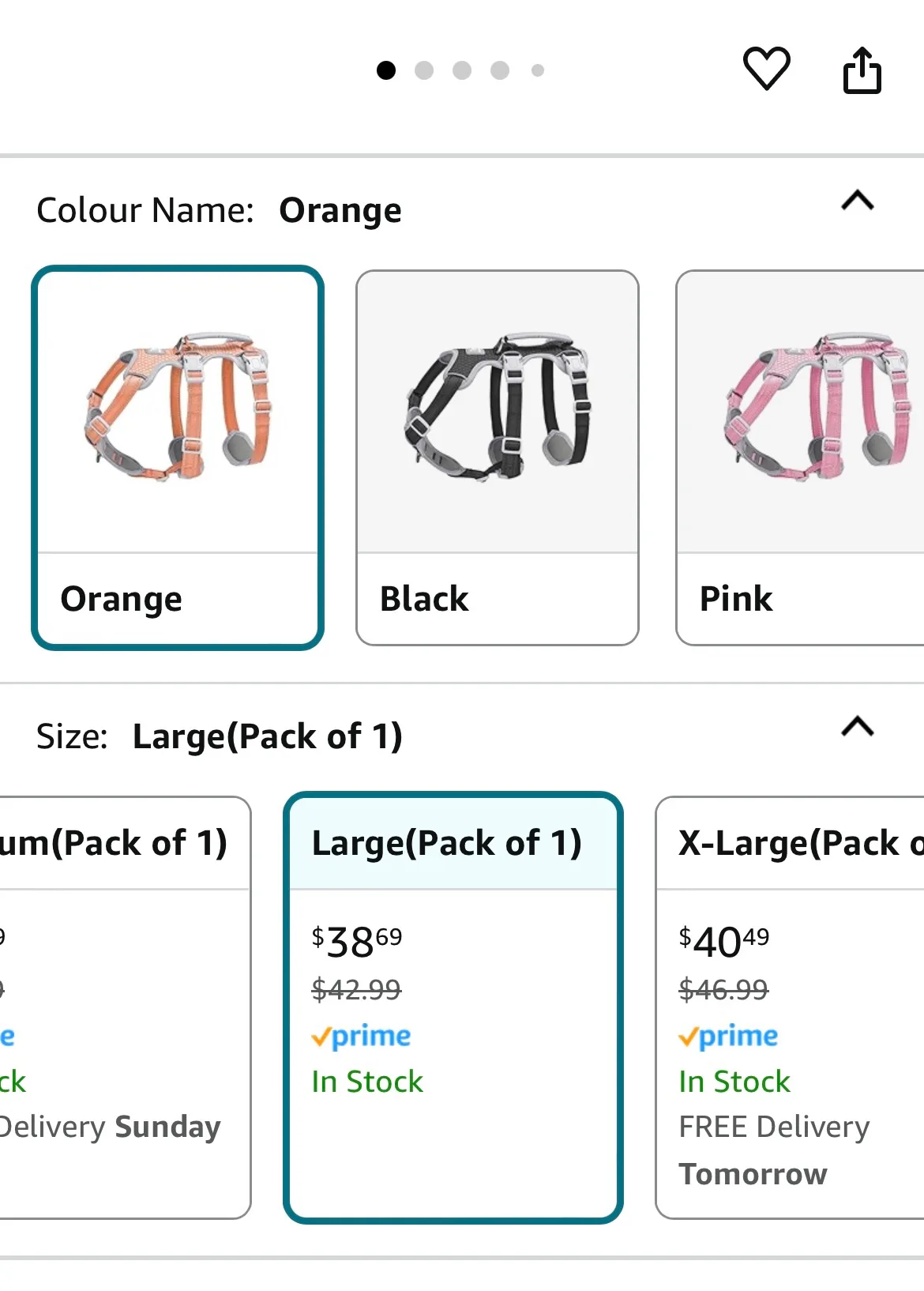 Huntboo Escape Proof Dog Harness Large image indicator(2)