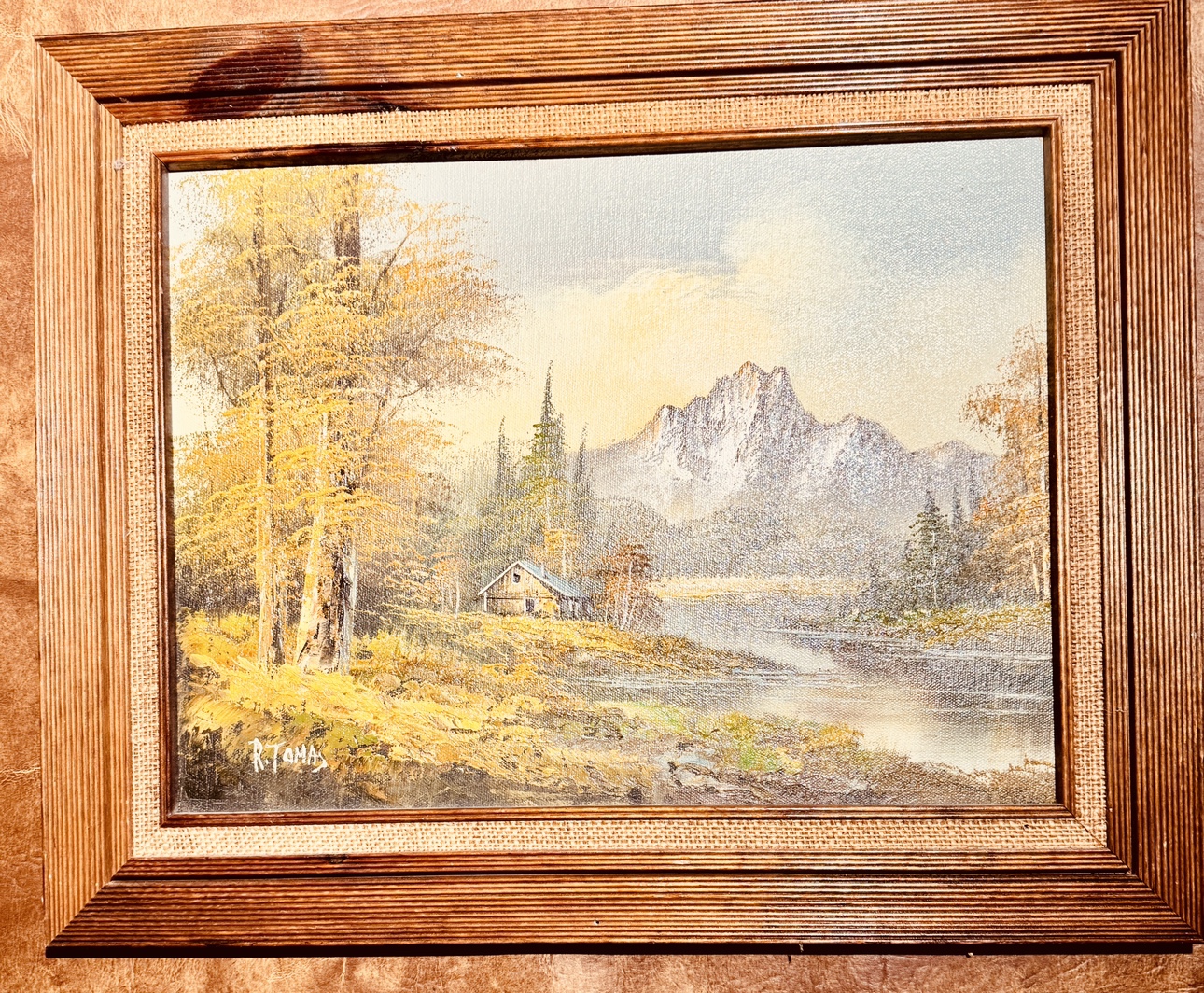 Oil painting by R. Tomas