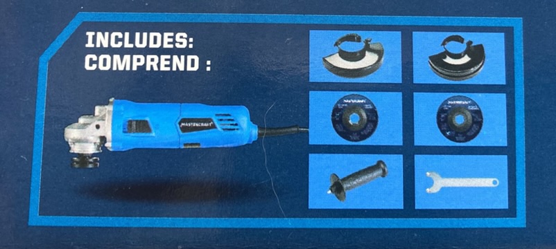 Mastercraft 4 1/2" Angle Grinder - photo 4