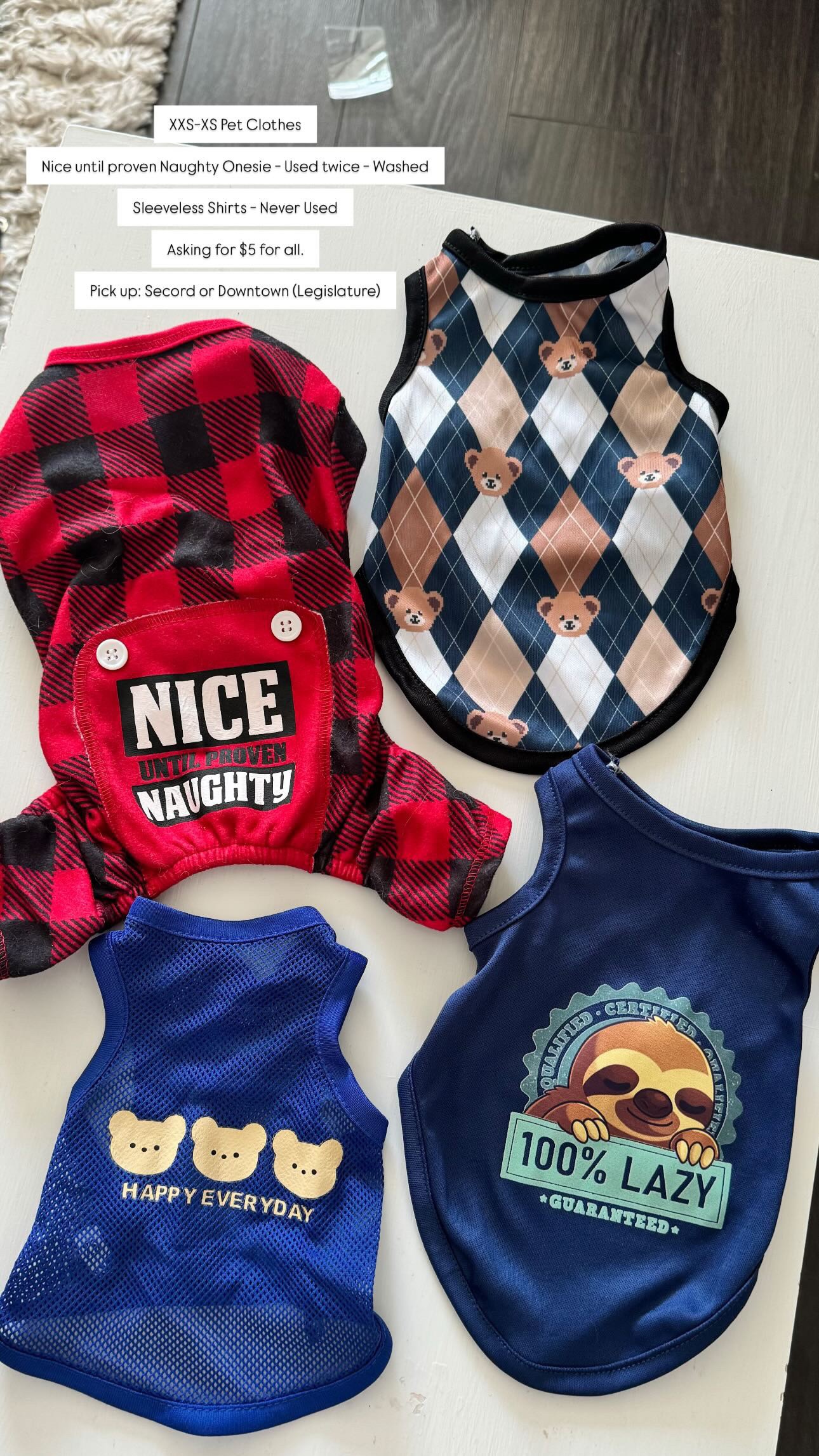 Pet Clothes Bundle