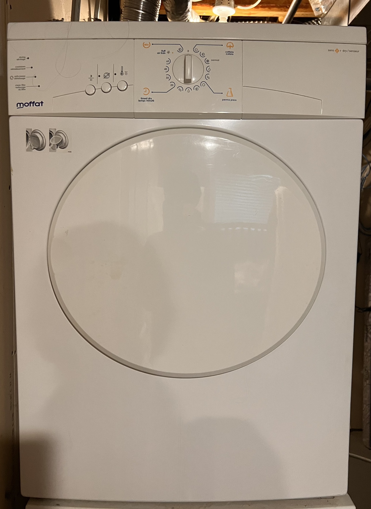 Moffat Stackable Washer and Dryer - photo 3