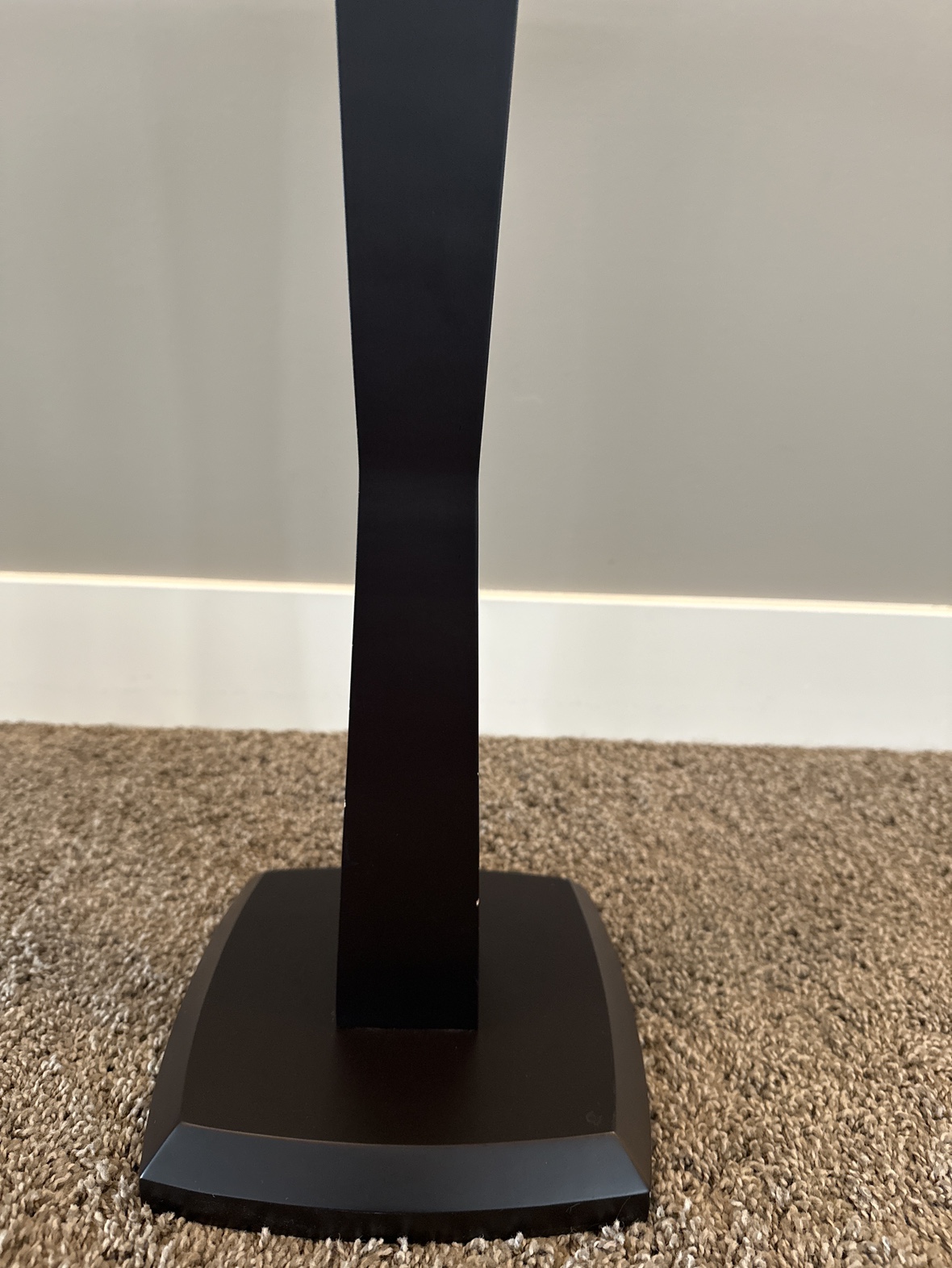 Glass and Wood End Table - photo 3