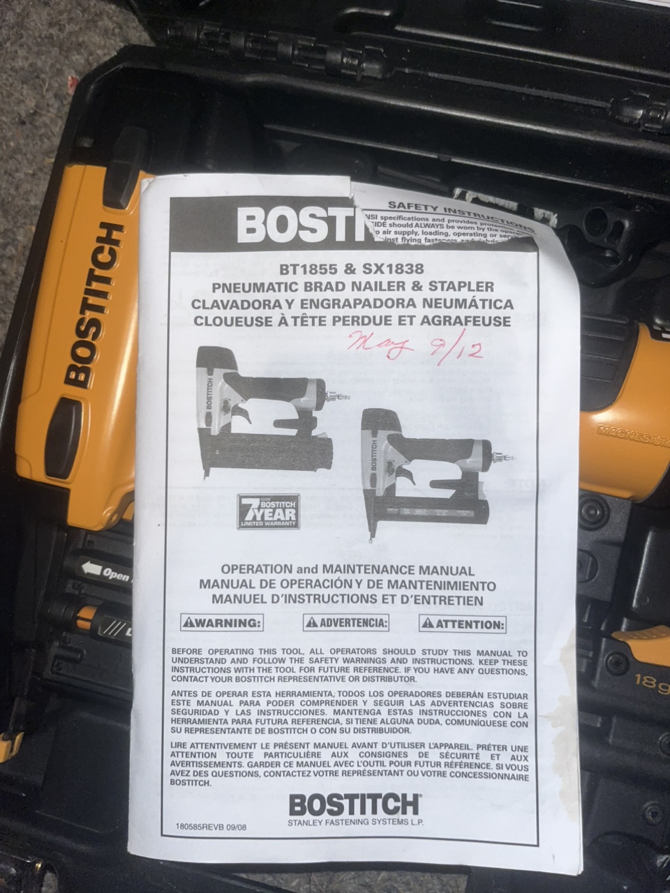 Bostitch Pneumatic 18 Gauge Nailer - photo 3