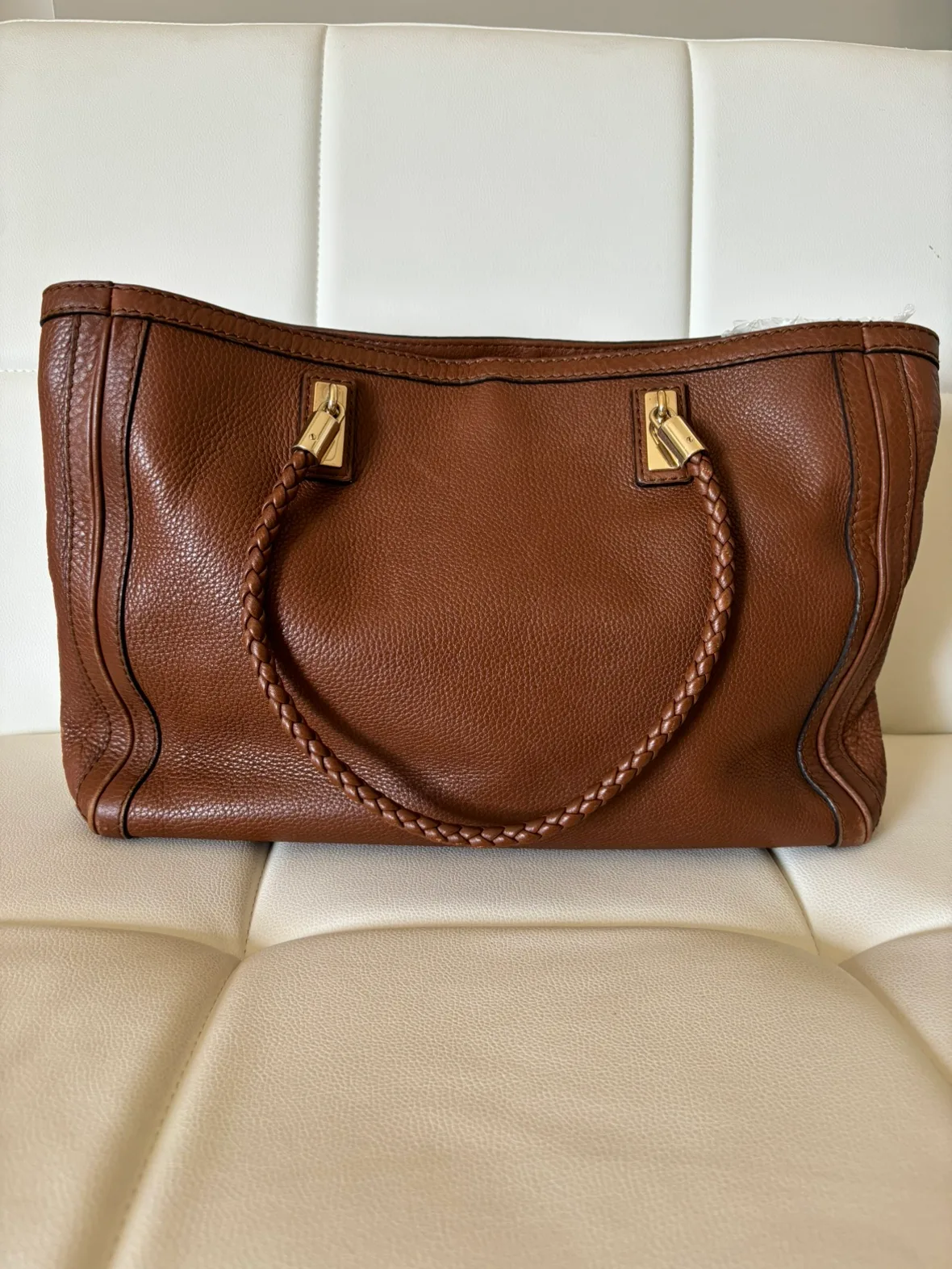 Gucci Leather Bella Medium Tote Bag Authentic image indicator(2)