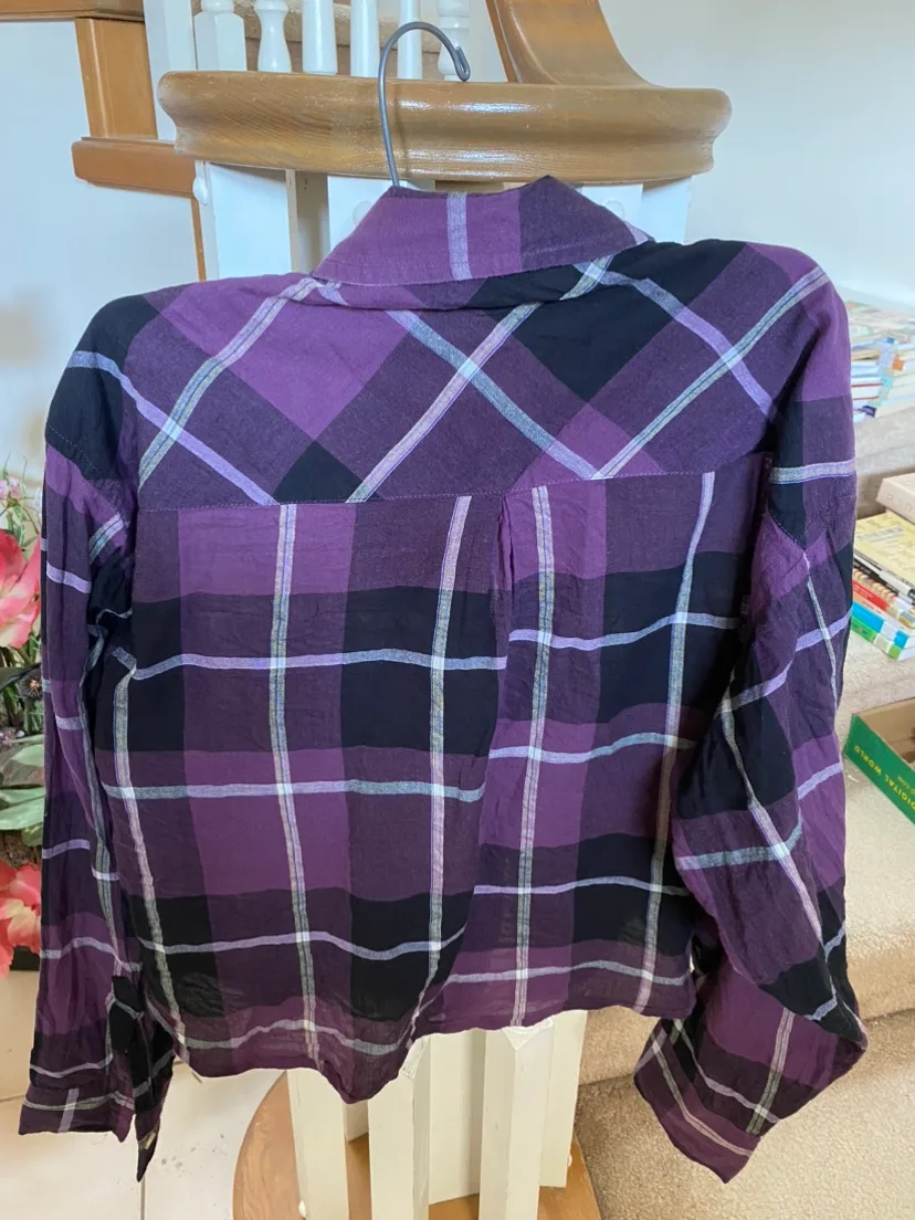 Roxy Plaid Button Up Shirt image indicator(2)