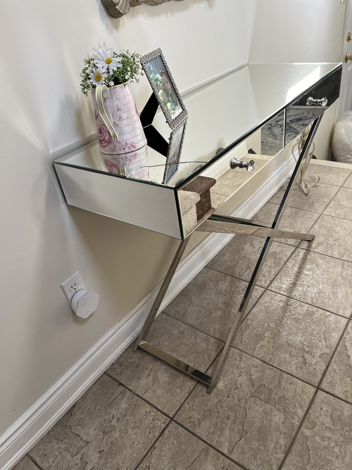 Mirrored Console Table - photo 3