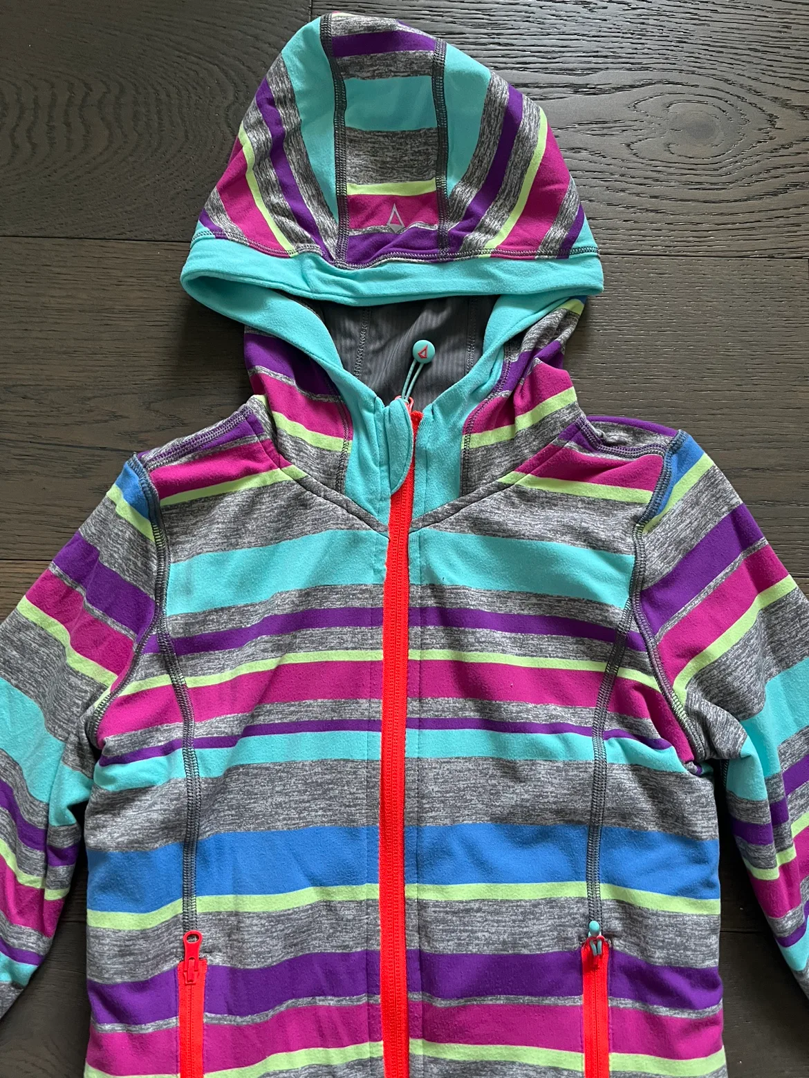 Ivivva by Lululemon girls fall jacket sz 8 EUC ret $159 image indicator(4)