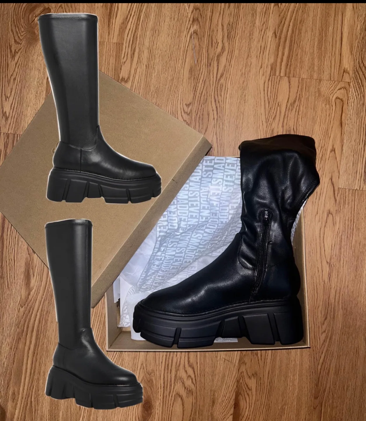 BRAND NEW Steve Madden Tero Boots thumbnail