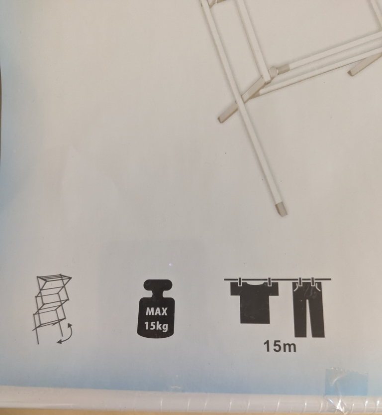 Brand New Folding Drying Rack - photo 2