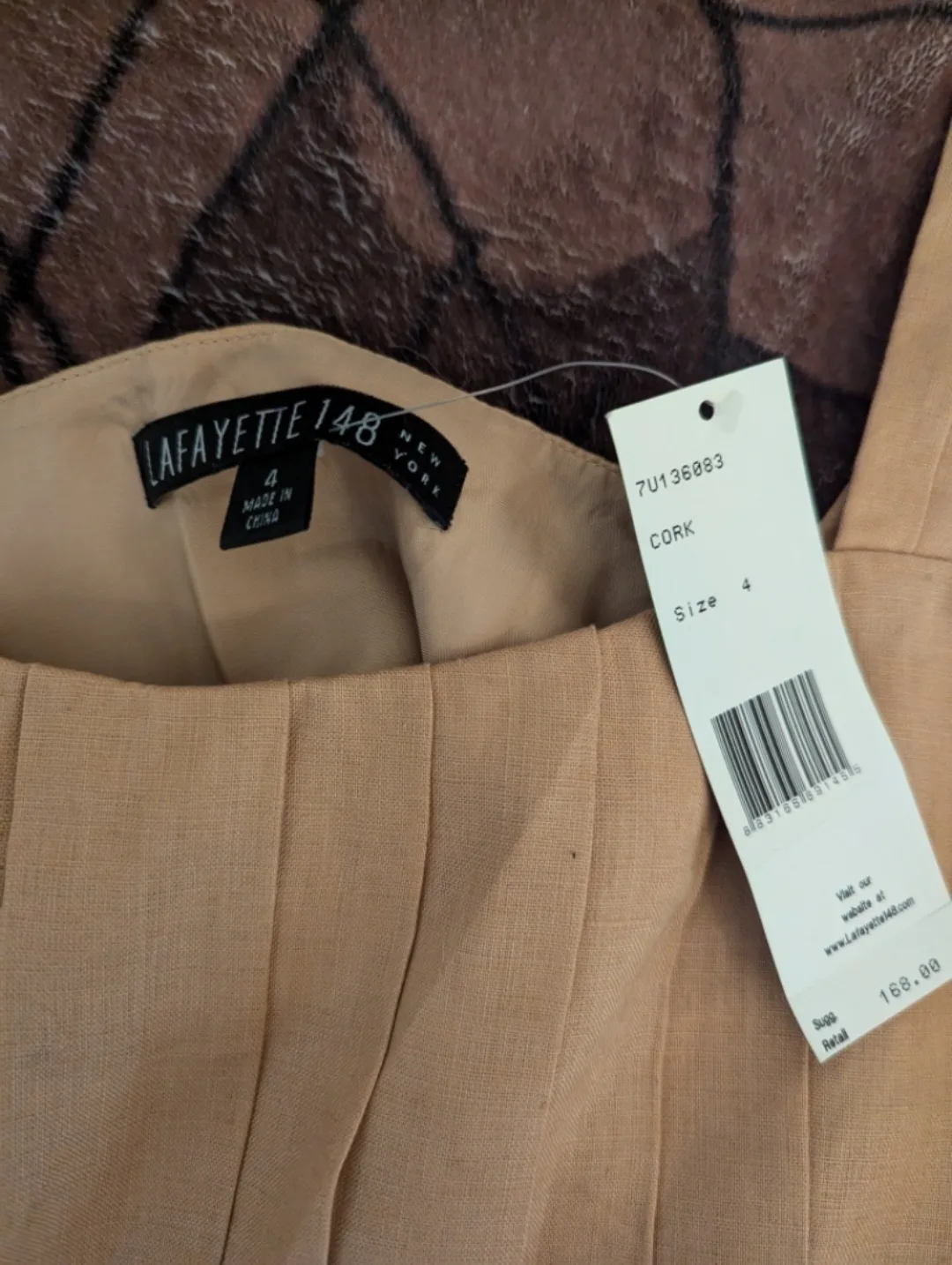 Lafayette 148 New York 100% Linen Tank Top w/tag - Size 4 image indicator(2)