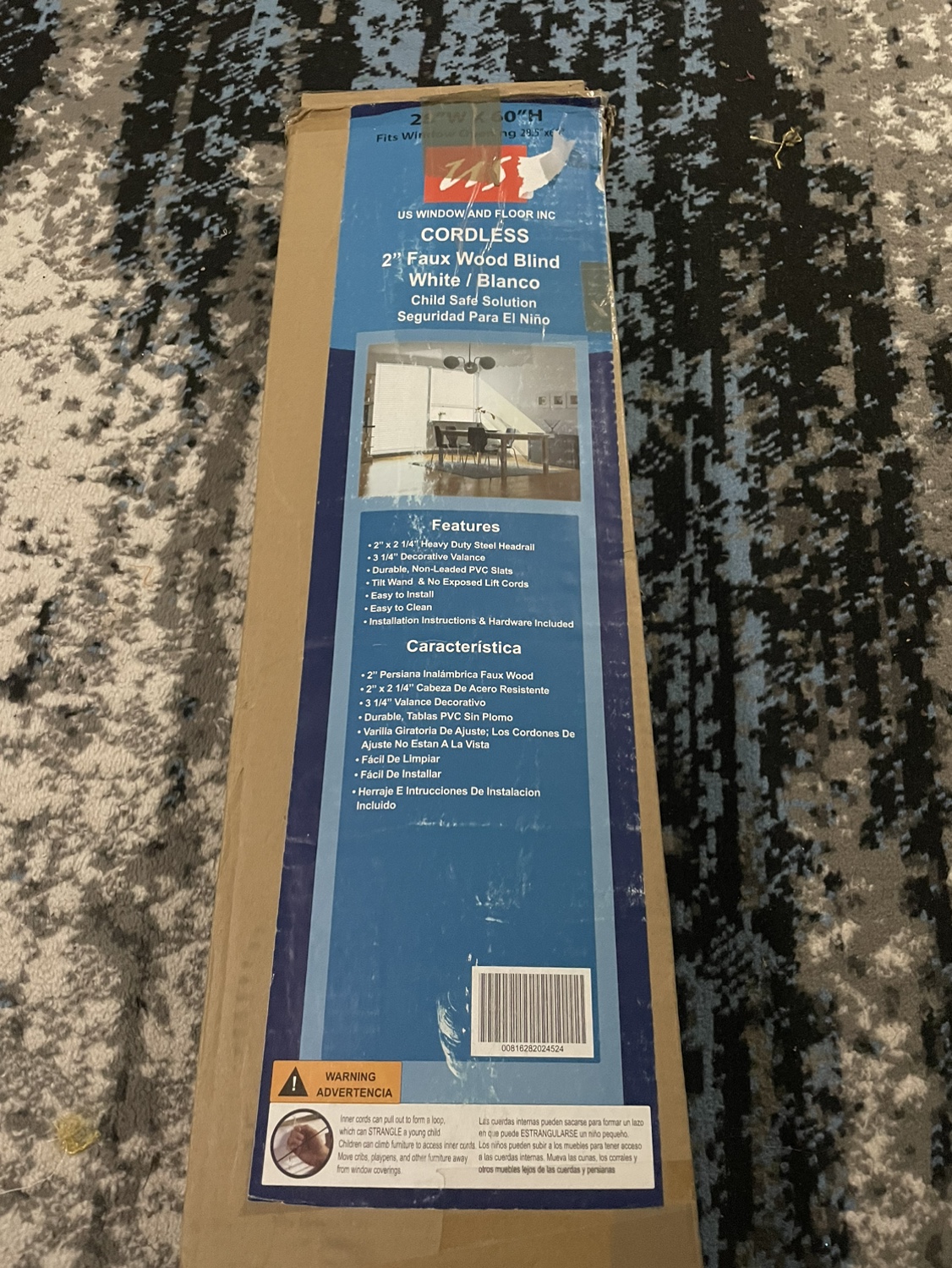 2" Faux Wood Cordless Blind - photo 2
