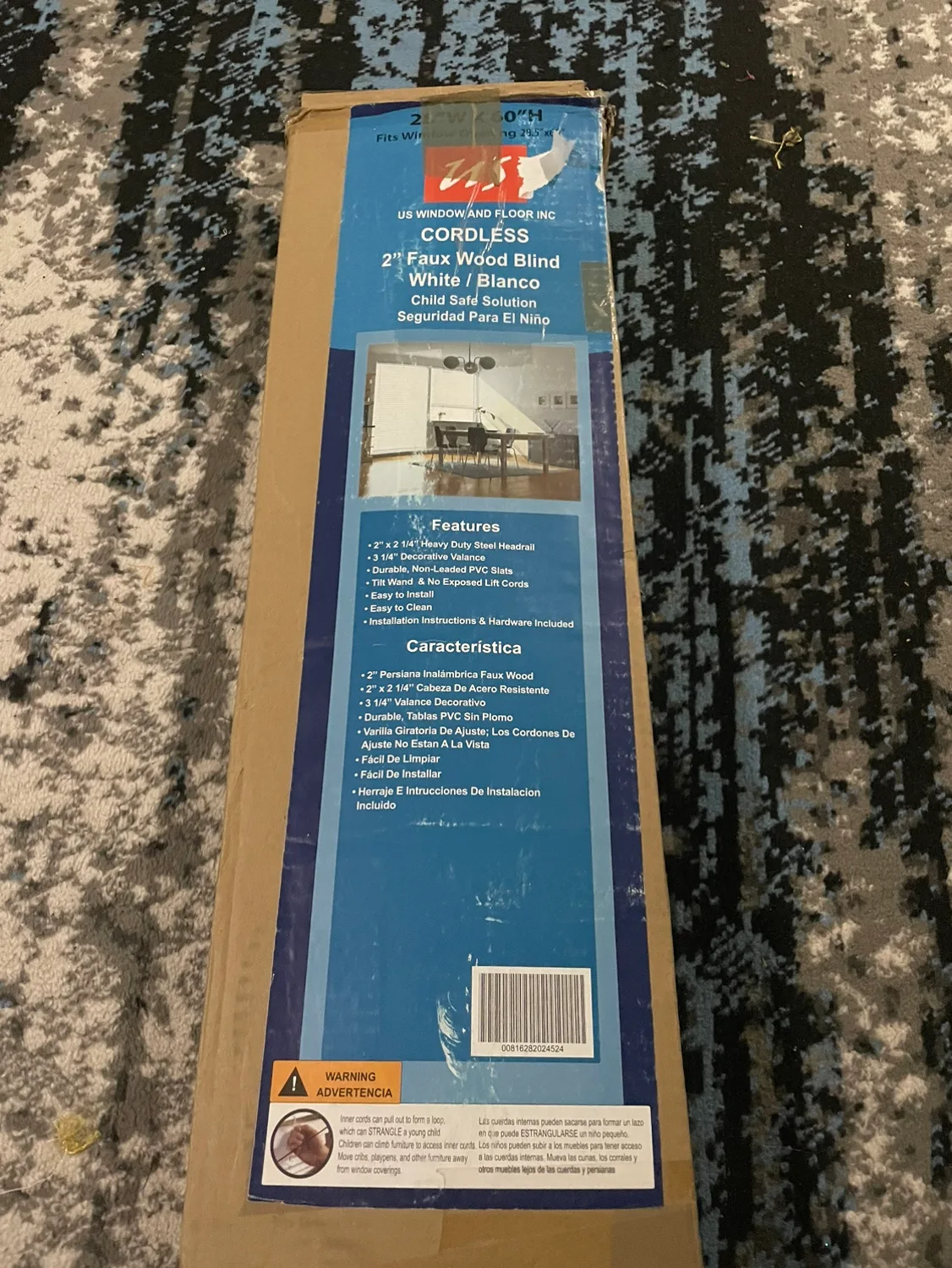 2" Faux Wood Cordless Blind image indicator(2)