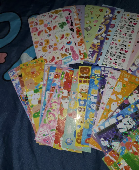 10 random sheets of Stickers image indicator(2)