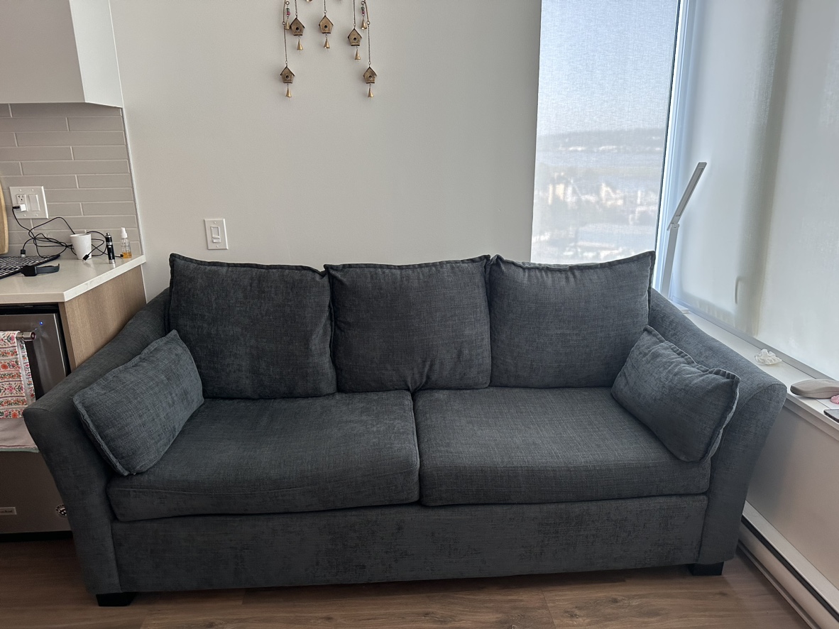 Hudson’s Bay Dark Grey Sofa - photo 3