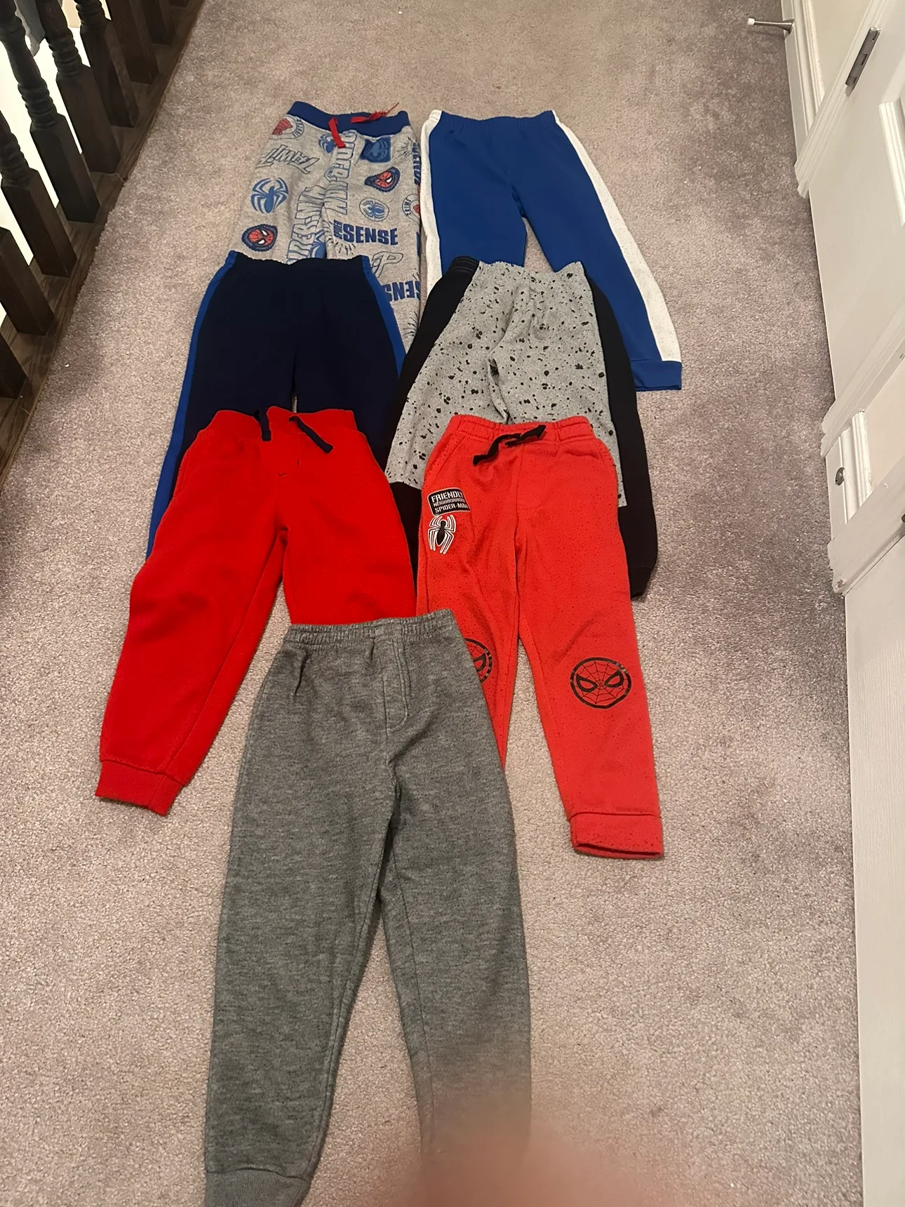 Boy's SweatPants Bundle - Size 5T - 7 pieces! thumbnail