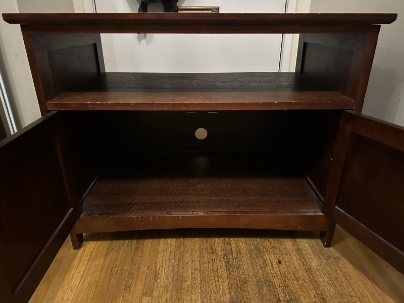 Wood TV Stand - photo 2