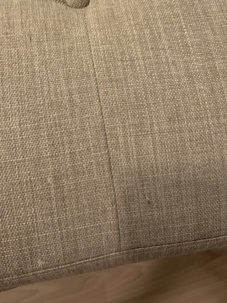 Upholstered storage Ottoman - photo 5