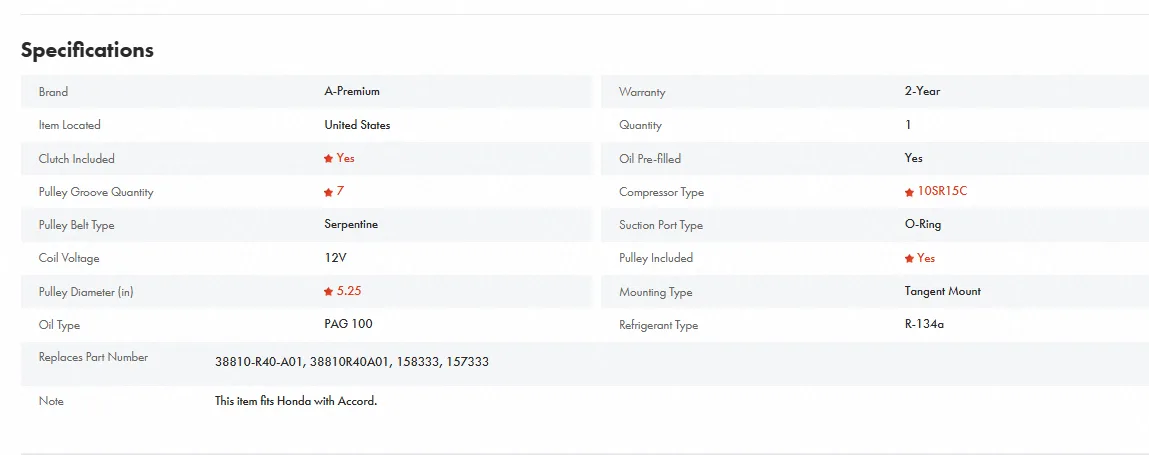 A/C Compressor image indicator(9)