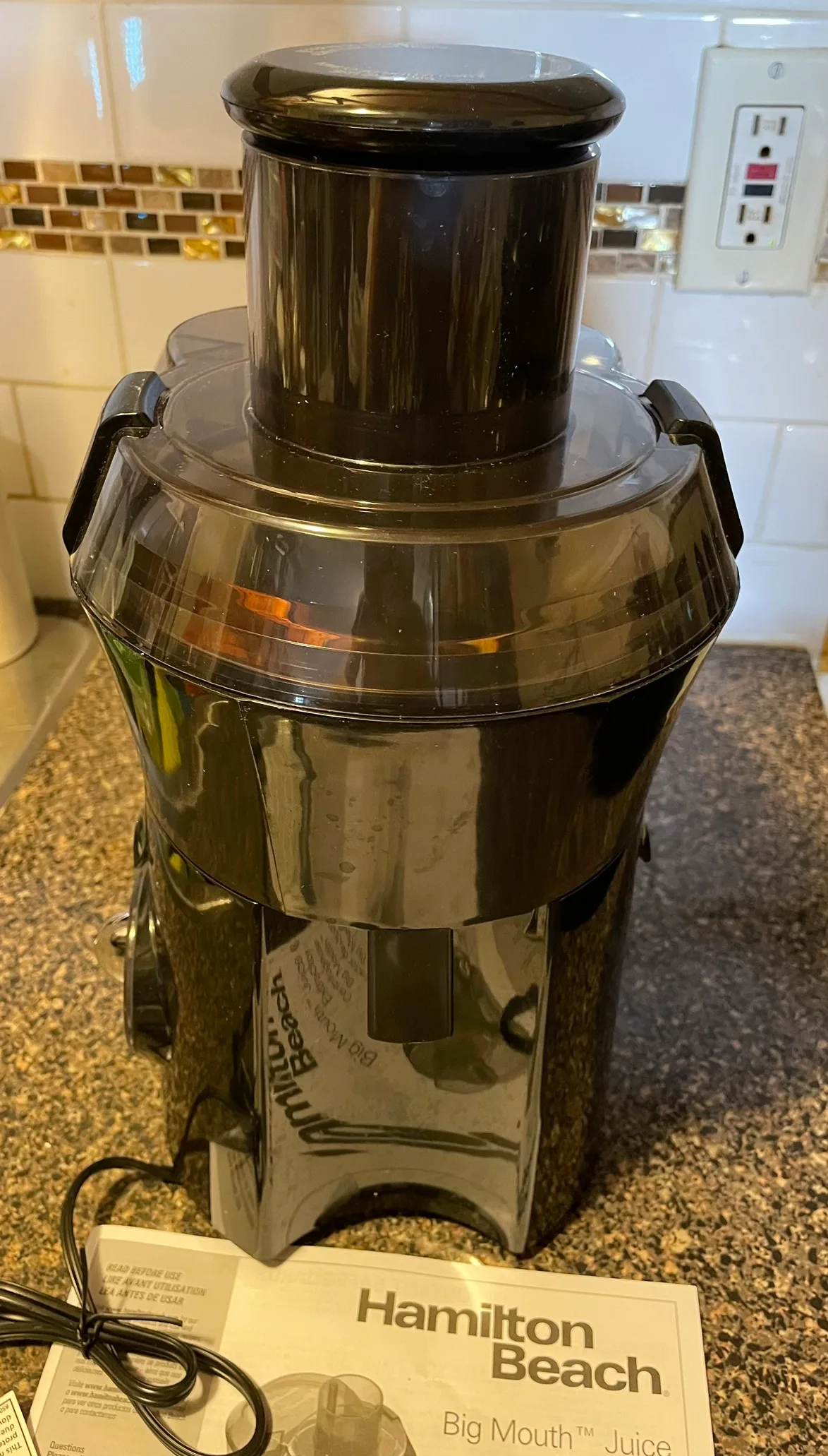 Hamilton Beach Big Mouth Juice Extractor image indicator(8)