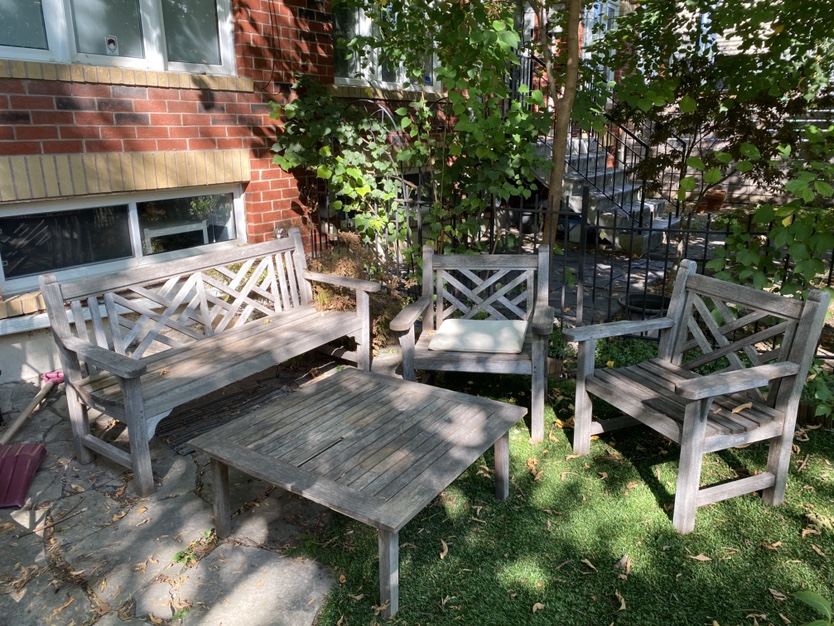 Teak Patio Set