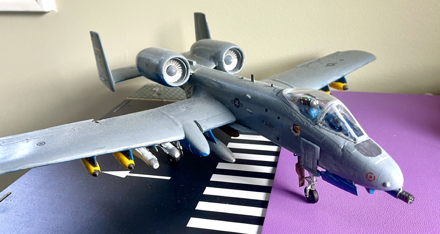 US Air Force A10 Warthog Plane Model