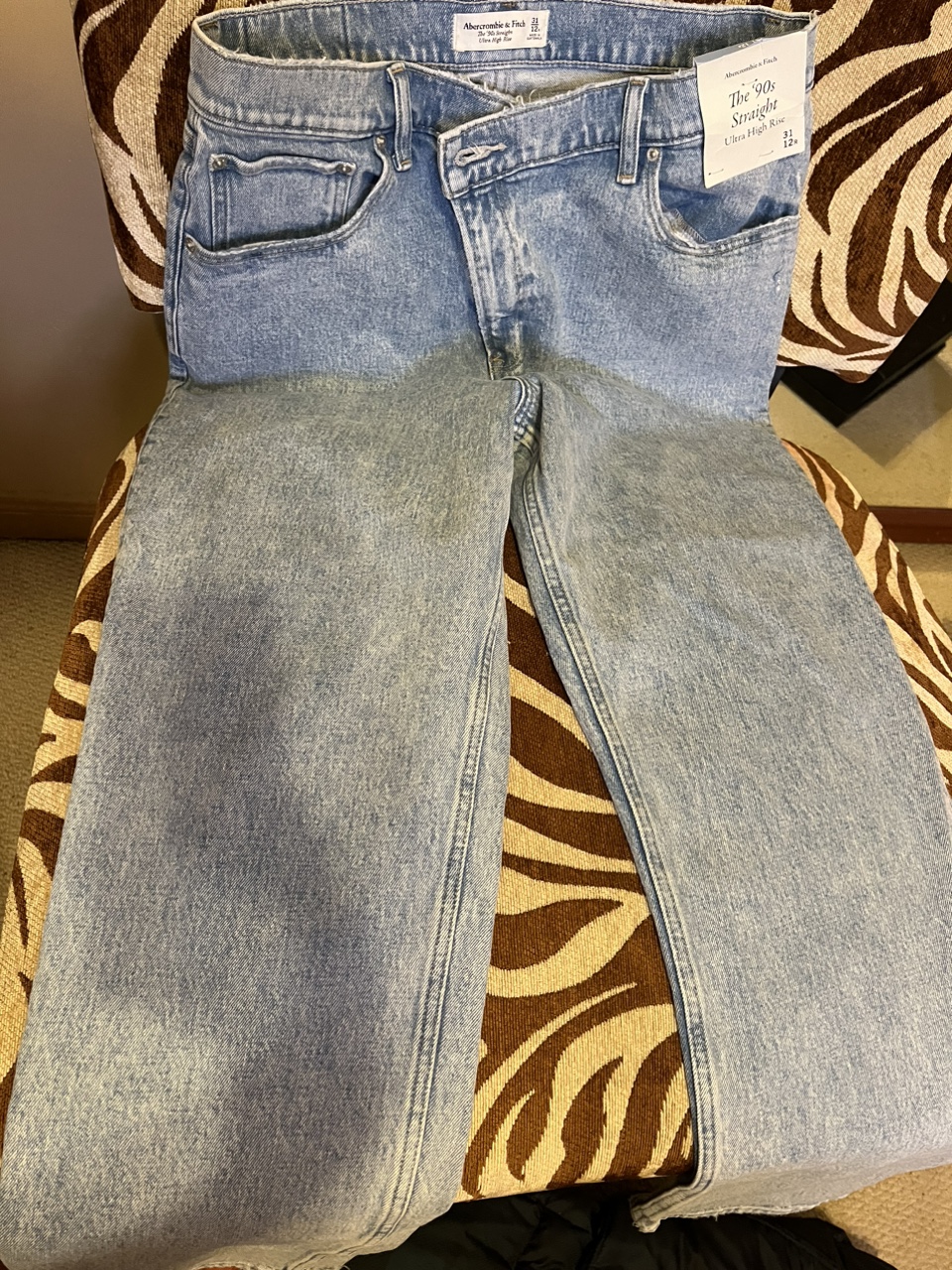 Abercrombie & Fitch The '90s Straight Jeans