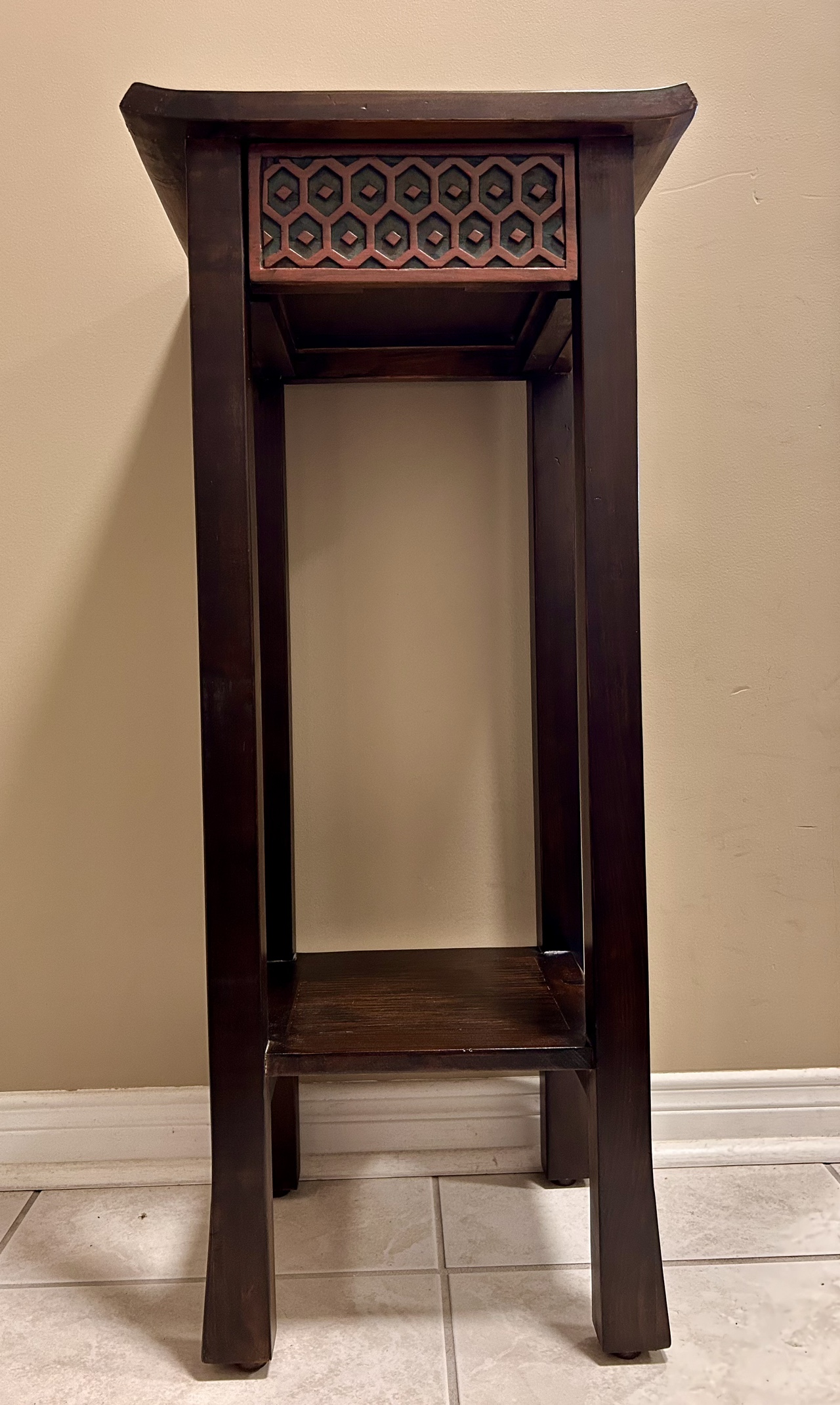 Pier 1 Imports Single Drawer Wood Accent Table