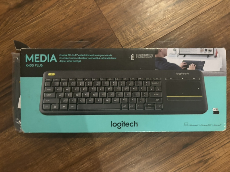 Logitech K400 Plus Wireless Keyboard #freecycle - photo 2
