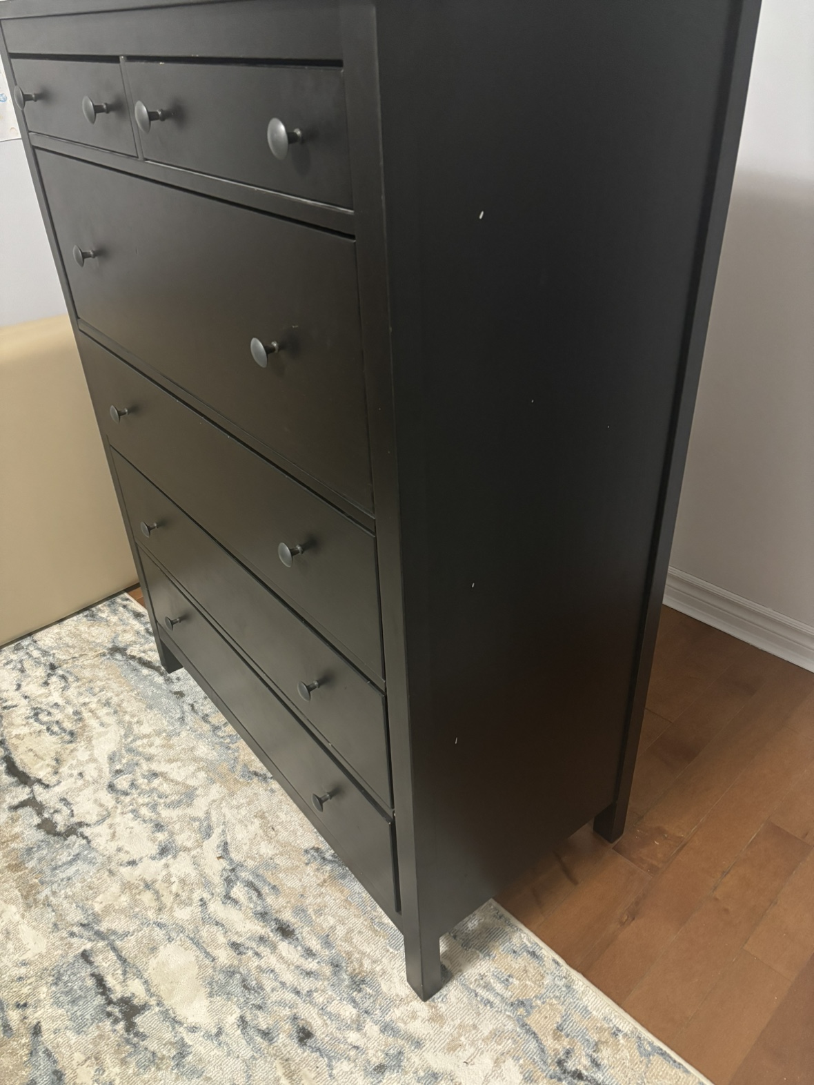 Black Chest of Drawers (IKEA Hemnes) - photo 2